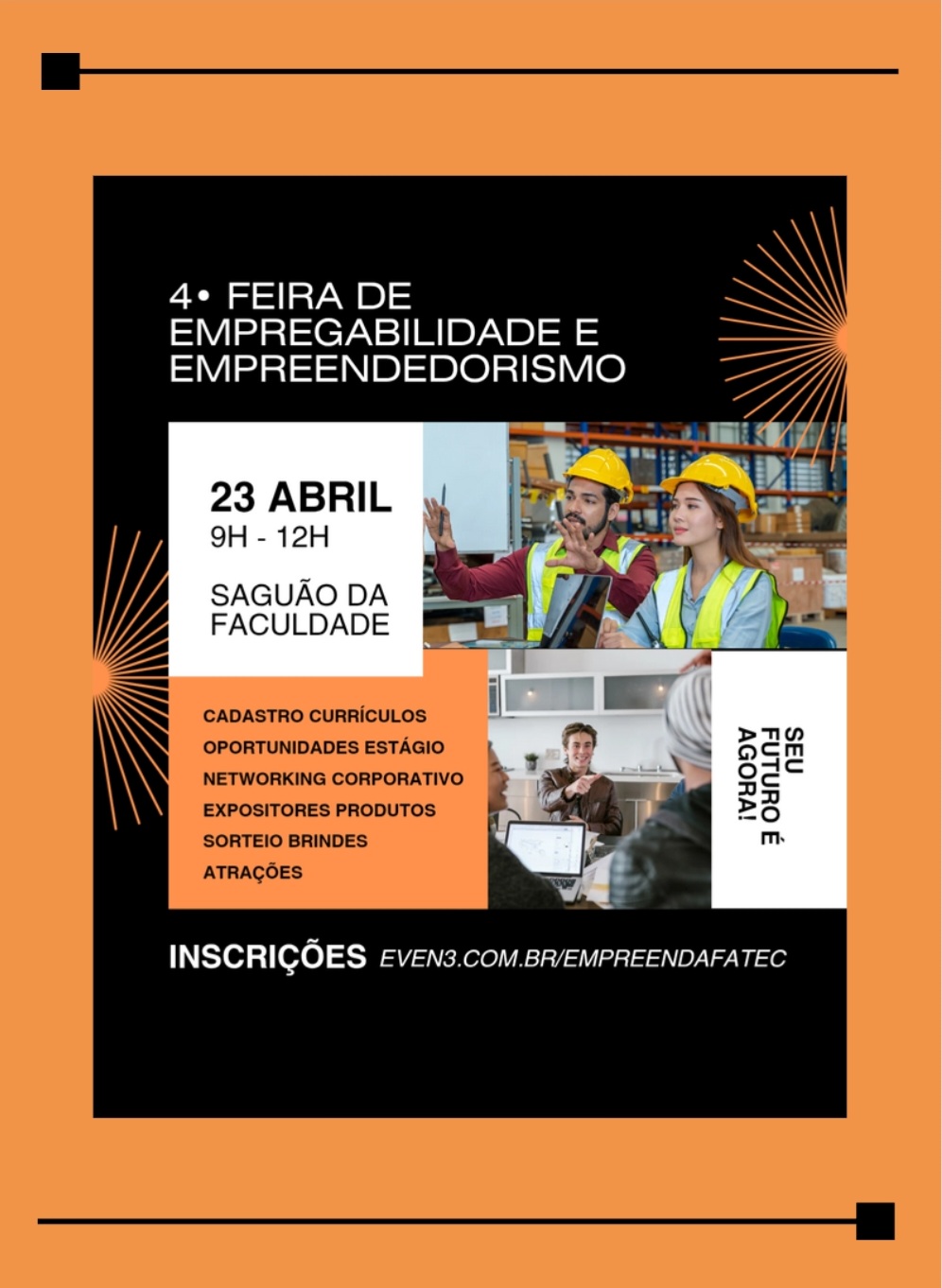 Vem aí mais uma feira de empreendedorismo e empreg