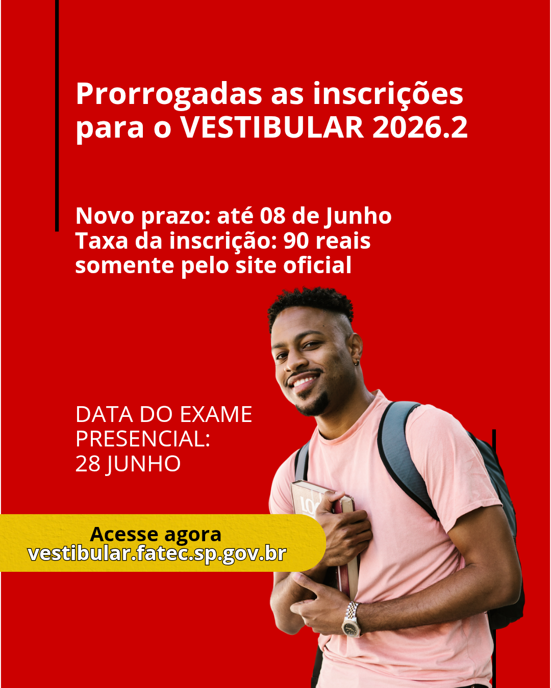 Lançado Calendário Oficial Vestibular 2° Semestre 